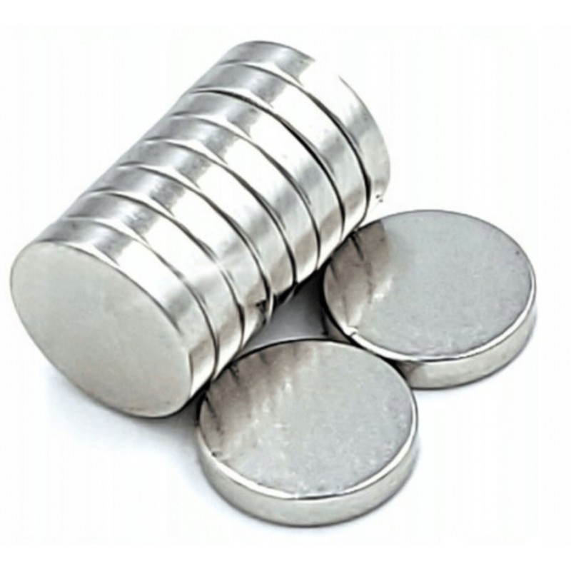 Neo magnetai 8x2 mm 10 vnt.