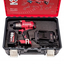 Akumuliatorinis smūginis veržliasukis WORCRAFT 3/ 4'' 2600Nm 40V LI-ION (pl.dėž.) Akumuliatorinis smūginis veržliasukis WORCRAFT 3/ 4'' 2600Nm 40V LI-ION (pl.dėž.)