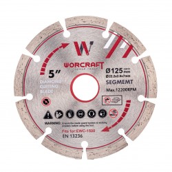 Mūro freza WORCRAFT 125mm 1500W