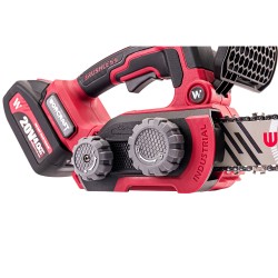 Akumuliatorinis grandininis pjūklas WORCRAFT 20V LI-ION (Be akumuliatoriaus ir įkroviklio)