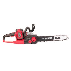 Akumuliatorinis grandininis pjūklas WORCRAFT 40V (20V+20V) LI-ION (Be akumuliatorių ir įkroviklio)