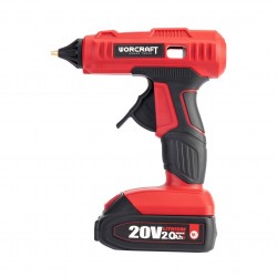 Akumuliatorinis klijų pistoletas WORCRAFT 20V LI-ION (Be akumuliatoriaus ir įkroviklio) Akumuliatorinis klijų pistoletas WORCRAFT 20V LI-ION (Be akumuliatoriaus ir įkroviklio)