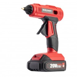 Akumuliatorinis klijų pistoletas WORCRAFT 20V LI-ION (Be akumuliatoriaus ir įkroviklio) Akumuliatorinis klijų pistoletas WORCRAFT 20V LI-ION (Be akumuliatoriaus ir įkroviklio)