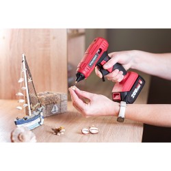 Akumuliatorinis klijų pistoletas WORCRAFT 20V LI-ION (Be akumuliatoriaus ir įkroviklio) Akumuliatorinis klijų pistoletas WORCRAFT 20V LI-ION (Be akumuliatoriaus ir įkroviklio)