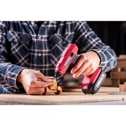 Akumuliatorinis klijų pistoletas WORCRAFT 20V LI-ION (Be akumuliatoriaus ir įkroviklio) Akumuliatorinis klijų pistoletas WORCRAFT 20V LI-ION (Be akumuliatoriaus ir įkroviklio)
