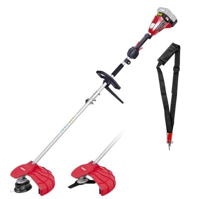 Akumuliatorinis trimeris 2in1 WORCRAFT 40V (20V+20V) LI-ION (Be akumuliatorių ir įkroviklio)