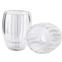Dvigubo stiklo puodelis 350ML.