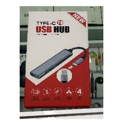 USB Type-C šakotuvas (USB-C Hub) su 4 USB jungtimis TR2480A