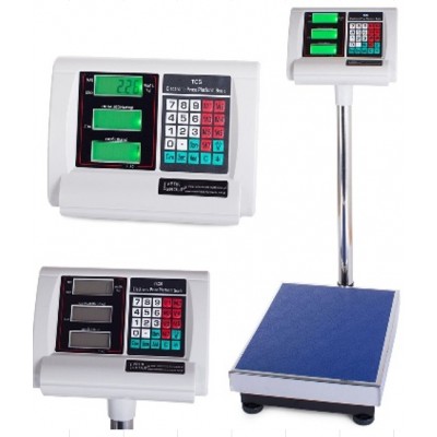 Elektroninės platforminės svarstyklės 100 kg / 20 g