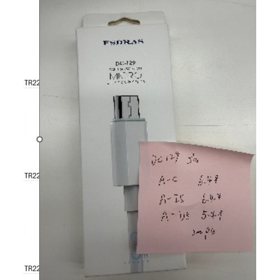 3M USB–USB-C įkrovimo ir duomenų perdavimo laidas ESDRAS