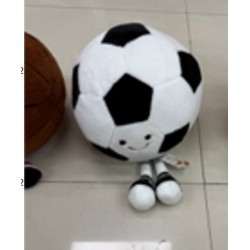 Pliušinis futbolo kamuolys su kojytėmis