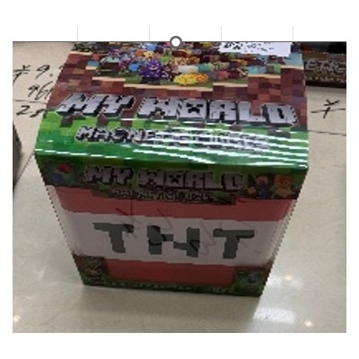 Magnetinis „Minecraft“ tipo konstruktorius TNT