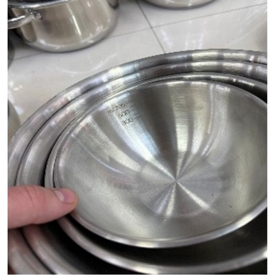 Metalinis dubuo su matavimo skale, 23 cm