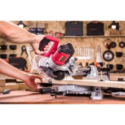 Akum. skersinio pjovimo staklės WORCRAFT 185mm 20V LI-ION (Be akumuliatoriaus ir įkroviklio)