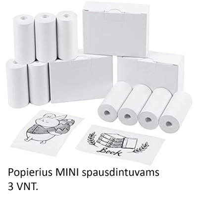 Popierius MINI spausdintuvams, 5 vnt.