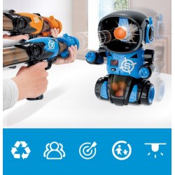 Interaktyvus šaudymo žaidimas „Robotų mūšis“