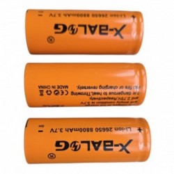 26650 ličio jonų akumuliatorius mAh 3.7V