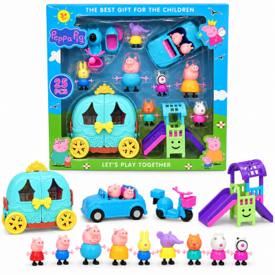 Didelis Peppa Pig rinkinys...