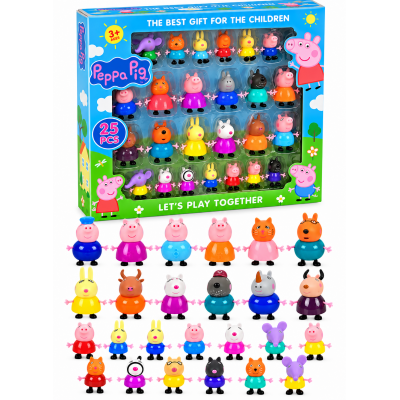 Peppa Pig figūrėlės - šeima...