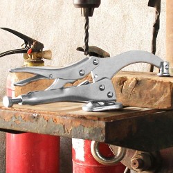 Suspaudimo replės gręžimo staklėms (priveržiamos) 225mm