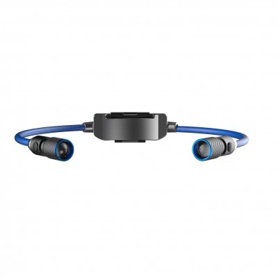 Prožektorius darbui SMD (5W)(ant kaklo) (įkraunamas)