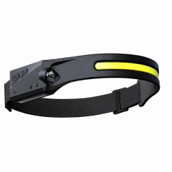 Prožektorius darbui COB+SMD (3W) (ant galvos su sens.) (įkraunamas) Prožektorius darbui COB+SMD (3W) (ant galvos su sens.) (įkraunamas)