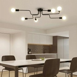 Loft stiliaus lubinis šviestuvas