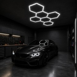 Modulinis lubinis LED šviestuvas Hexagon