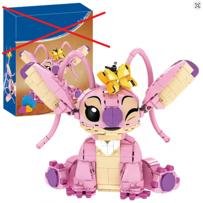 Stitch Angel konstruktorius...