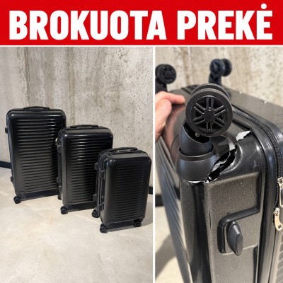 3 lagaminų rinkinys TR2249A BROKAS