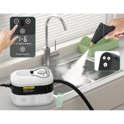 Aukšto slėgio garų valytuvas 1500W 1.2L