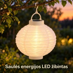 pakabinamas saulės energijos LED žibintas „festival“, 20 cm pakabinamas saulės energijos LED žibintas „festival“, 20 cm