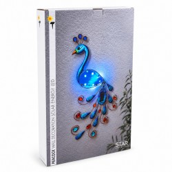 Sienos dekoracija „povas“ su saulės panele ir LED apšvietimu Sienos dekoracija „povas“ su saulės panele ir LED apšvietimu