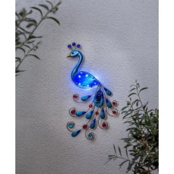Sienos dekoracija „povas“ su saulės panele ir LED apšvietimu Sienos dekoracija „povas“ su saulės panele ir LED apšvietimu
