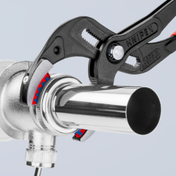 Įdėklai plastikiniai KNIPEX 2 komponentų (2 poros) santech. replėms 8111250 / 8113250