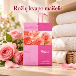 rožių kvapo maišelis „Aroma family“