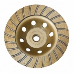 Deimantinis šlifavimo diskas 125mm, M14, TURBO, FALON-TECH