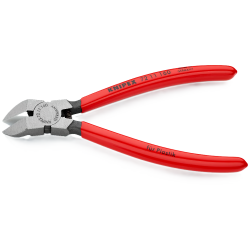 Žnyplės plastikui 45° 160mm KNIPEX Žnyplės plastikui 45° 160mm KNIPEX