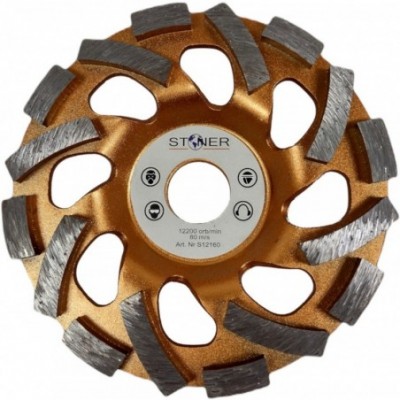 Deimantinis šlifavimo diskas betonui 125mm, 22.2mm