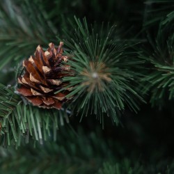 180 CM. Dirbtinė kalėdinė eglutė „De Luxe“ su kankorėžiais 180 CM. Dirbtinė kalėdinė eglutė „De Luxe“ su kankorėžiais
