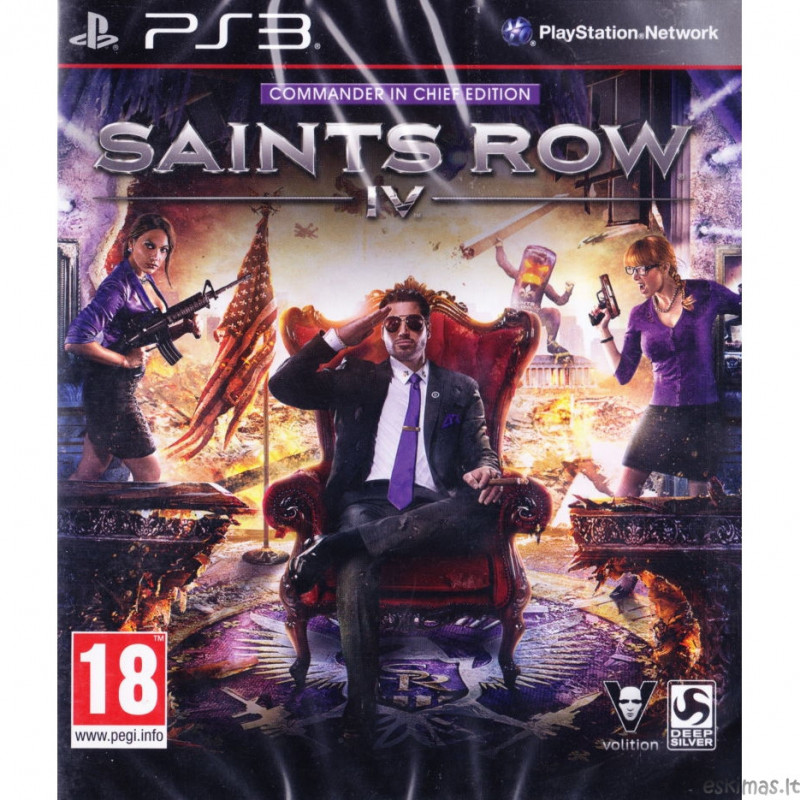 PS3 Saints Row 4