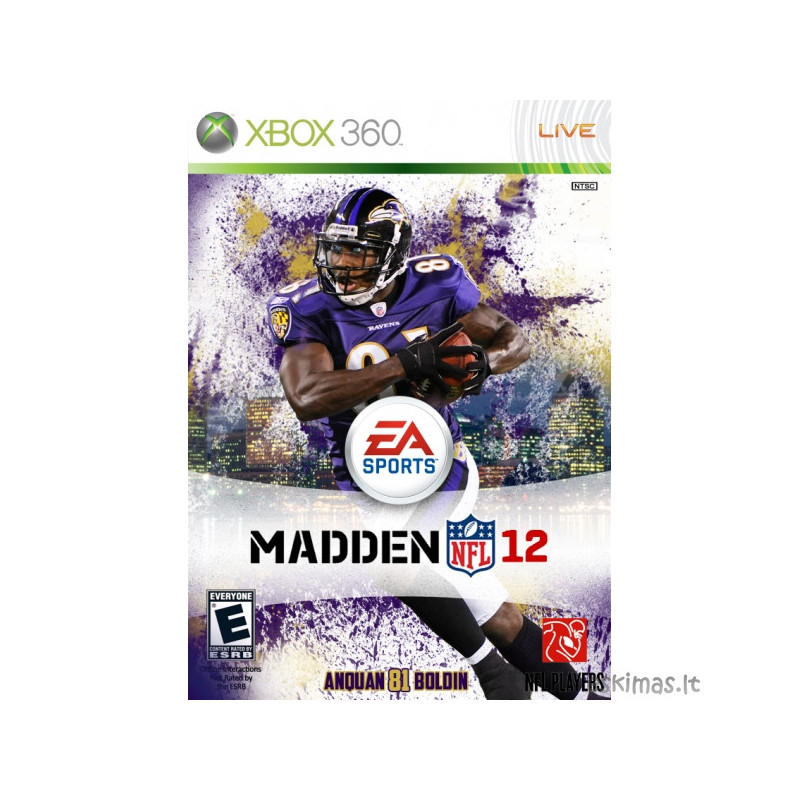 XBOX 360 Madden NFL 12