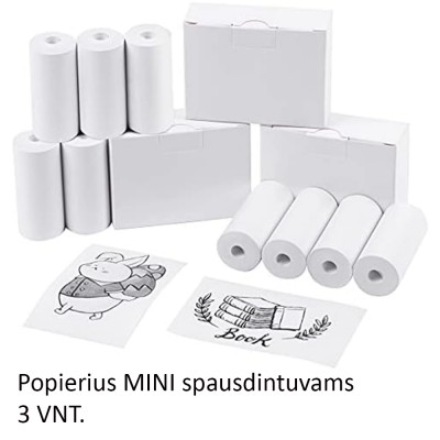 Popierius MINI spausdintuvams, 5 vnt.