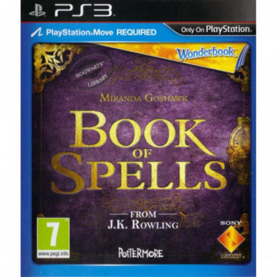 PS3 Wonderbook Book of Spells