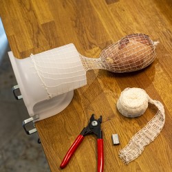 Mėsos tinklelis (220°C) plotis 15cm x 5m