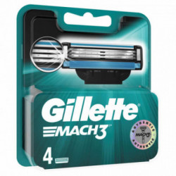 Gillette Mach3 4 peiliukų rinkinys