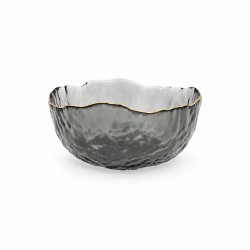 Stiklinis dubenėlis (Juodas) L
