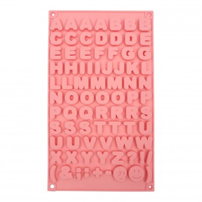 Silikoninė forma raidėms – 29,5 × 17 × 0,6 cm