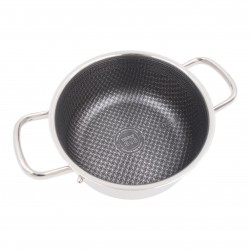 Puodas su dangčiu OSFÉ Tri-Ply, 20 cm, 3 l
