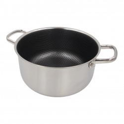 Puodas su dangčiu OSFÉ Tri-Ply, 28 cm, 8 l